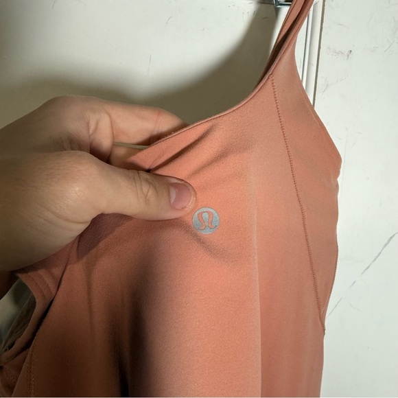 Lululemon Align Tank in Rust Coral Size 4 Nulu Stretchy Comfy - Picture 9 of 10
